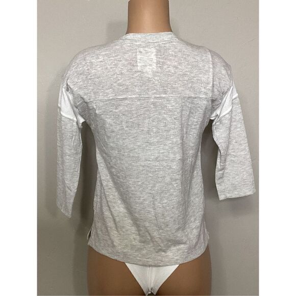 New. BILLABONG gray long sleeve tee shirt. Retails $58 - Picture 4 of 6